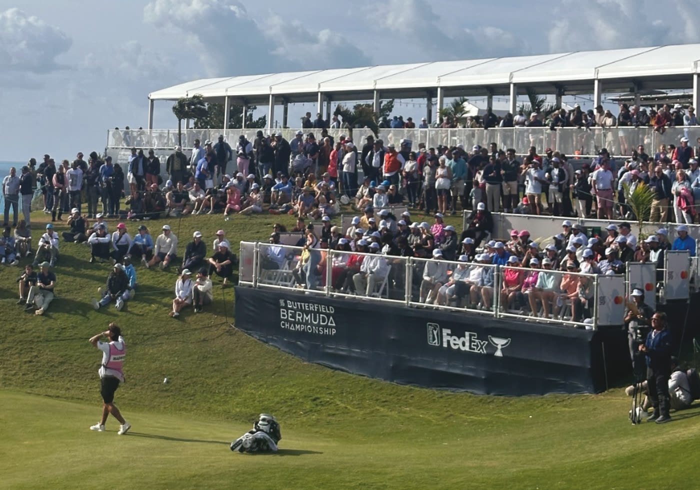 18th hole grandstand